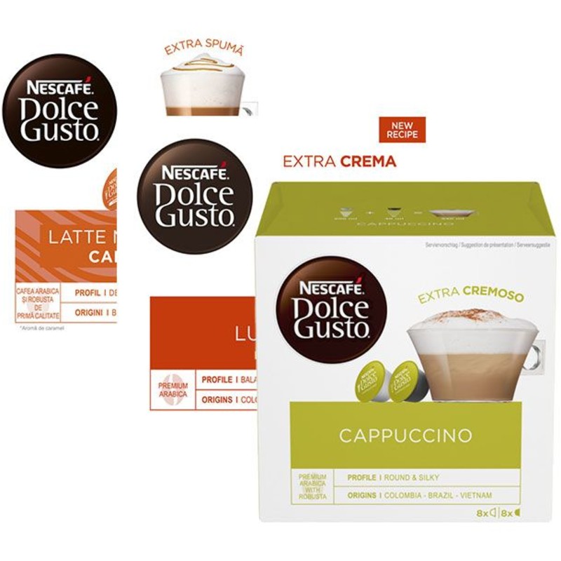 Een afbeelding van Nescafé Dolce Gusto Koffiecups Pakket