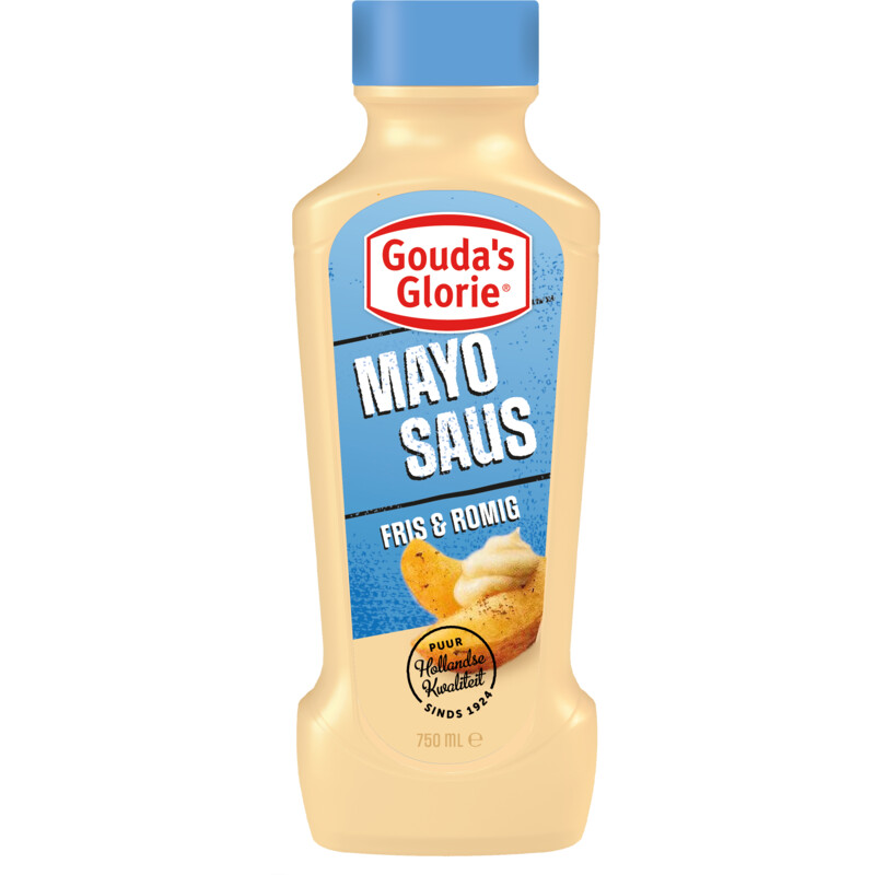 Een afbeelding van Gouda's Glorie Mayo saus fris & romig