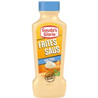 Een afbeelding van Gouda's Glorie Fritessaus halfvol