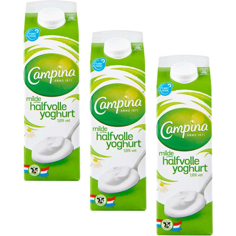 Een afbeelding van Campina Halfvolle yoghurt voordeelpakket