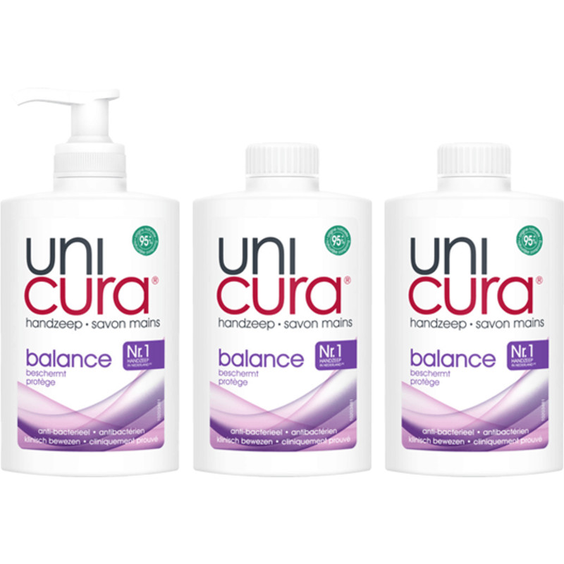 Een afbeelding van Unicura Handzeep pakket	