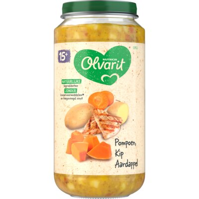 pdp-image-Olvarit Pompoen kip aardappel 15m+