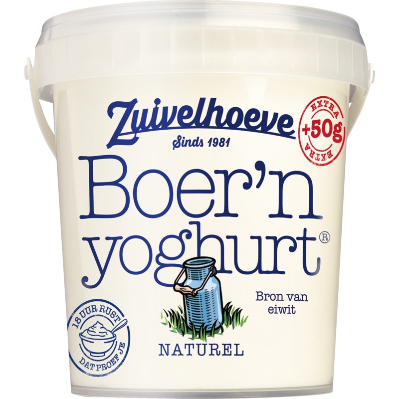 Een afbeelding van Zuivelhoeve Boern yoghurt naturel