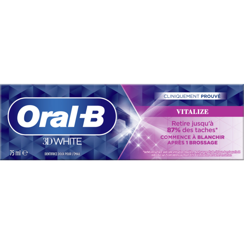 Eerder koepel Sceptisch Oral-B 3D White vitalize tandpasta bestellen | Albert Heijn