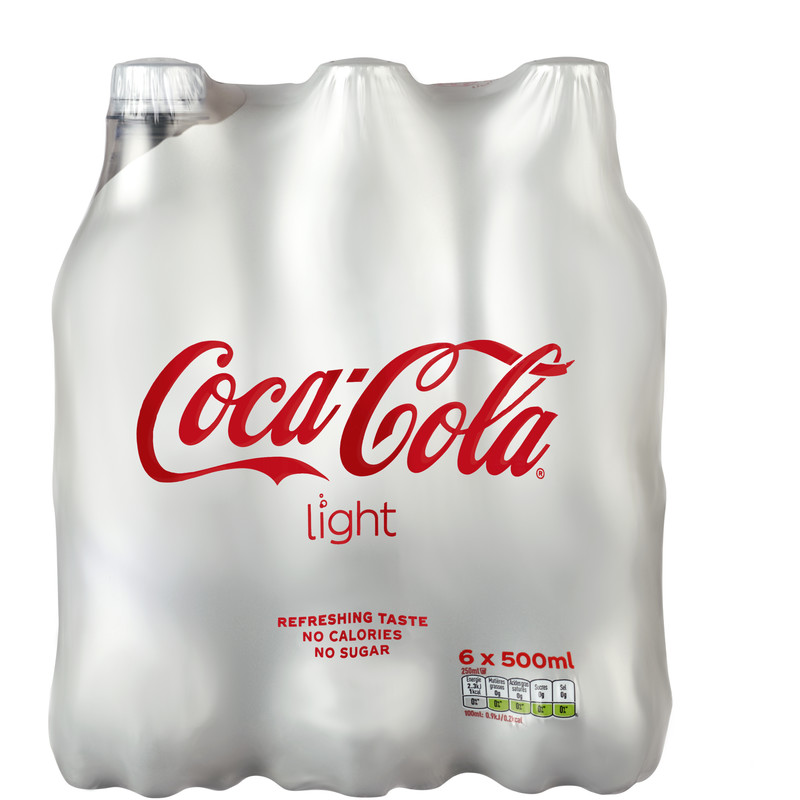 Een afbeelding van Coca-Cola Light 6 pack Bel