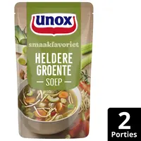 Unox Heldere groentesoep