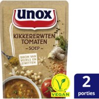 Een afbeelding van Unox Soep in Zak Kikkererwten Tomaat