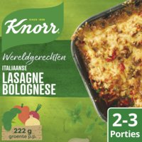 Een afbeelding van Knorr Wereldgerechten lasagne bolognese