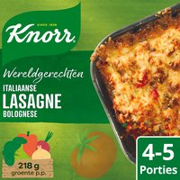 Een afbeelding van Knorr Wereldgerechten Italiaanse lasagne