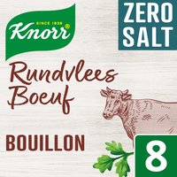 Een afbeelding van Knorr Rundvlees boeuf bouillon zero salt
