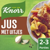 Een afbeelding van Knorr Mix jus met uitjes