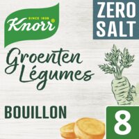 Een afbeelding van Knorr Groente légumes bouillon zero salt