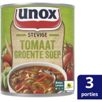 Een afbeelding van Unox Stevige tomaat groente soep
