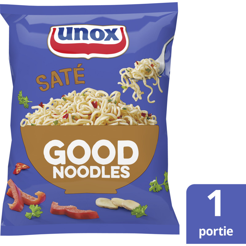 Een afbeelding van Unox Good noodles saté