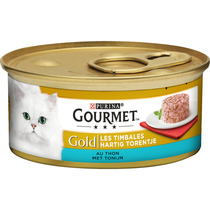 Een afbeelding van Gourmet Gold hartig torentje met tonijn