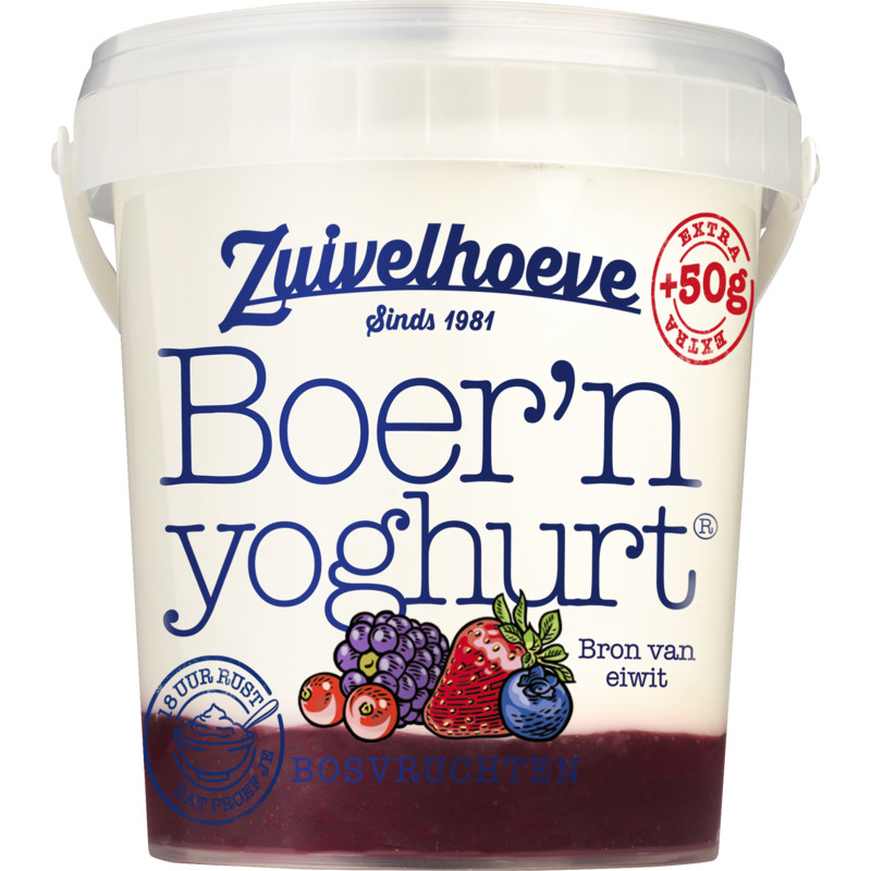 Een afbeelding van Zuivelhoeve Boern yoghurt bosvruchten