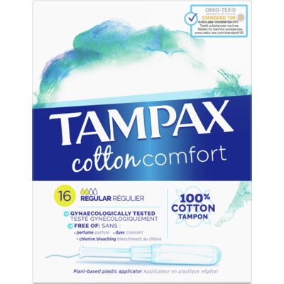 pdp-image-Tampax Cotton Comfort Regular 16ct