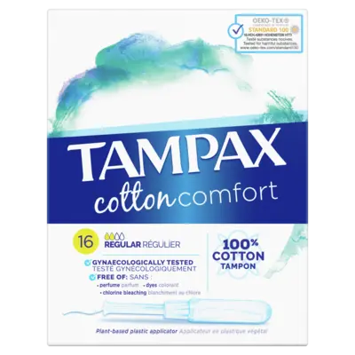 pdp-image-Tampax Cotton Comfort Regular 16ct
