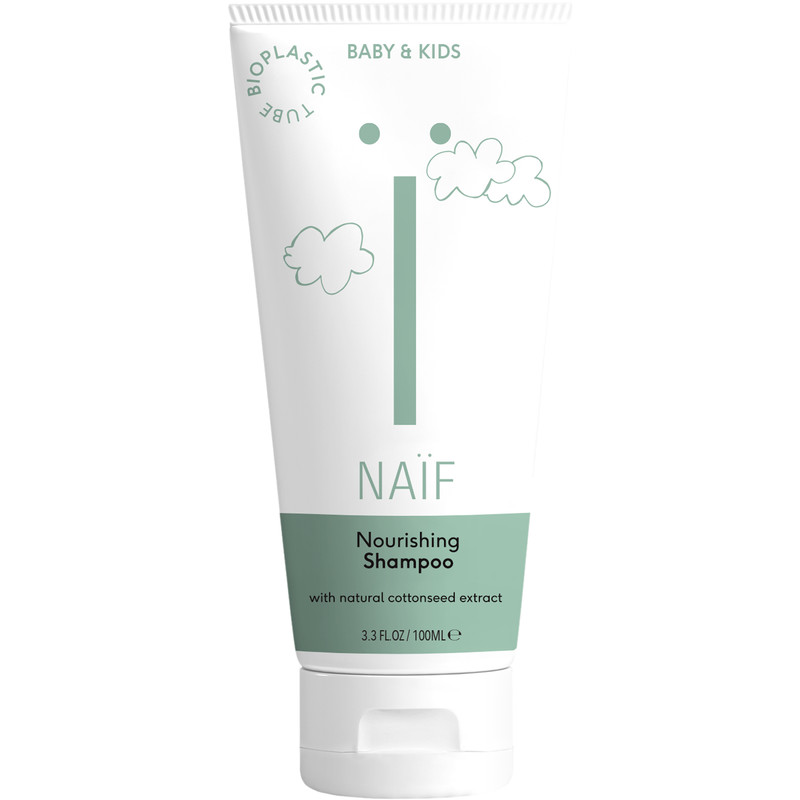 Een afbeelding van Naïf Baby & kids nourishing shampoo