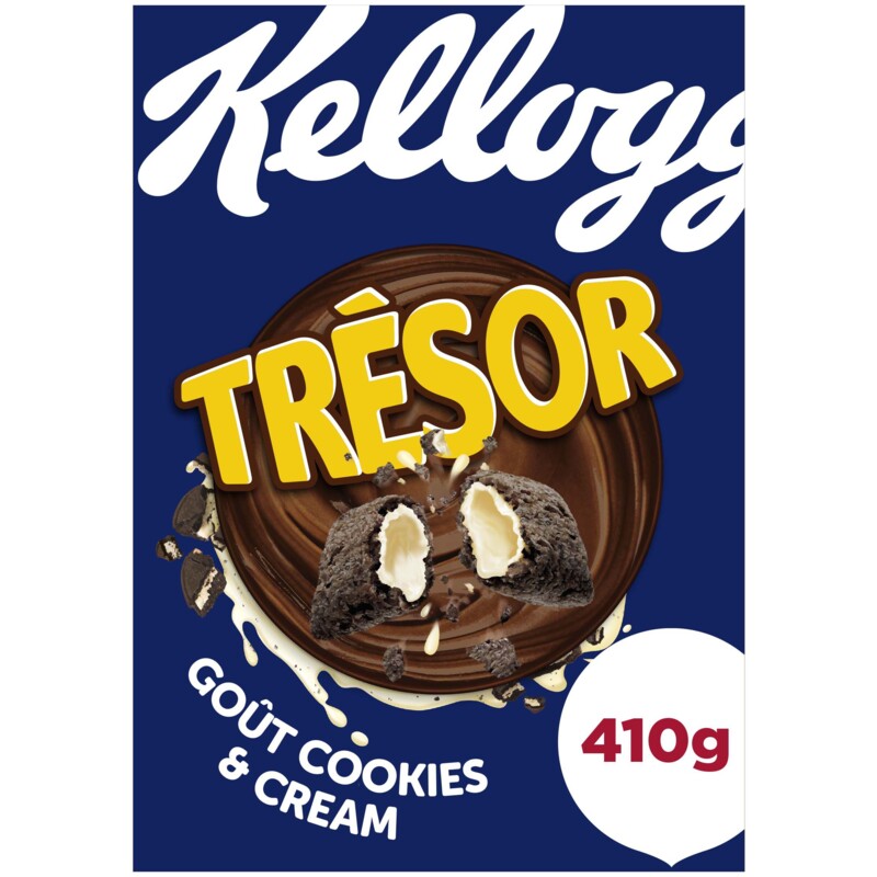 Een afbeelding van Kellogg's Tresor cookies & cream flavour