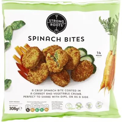 pdp-image-Strong roots Spinach bites