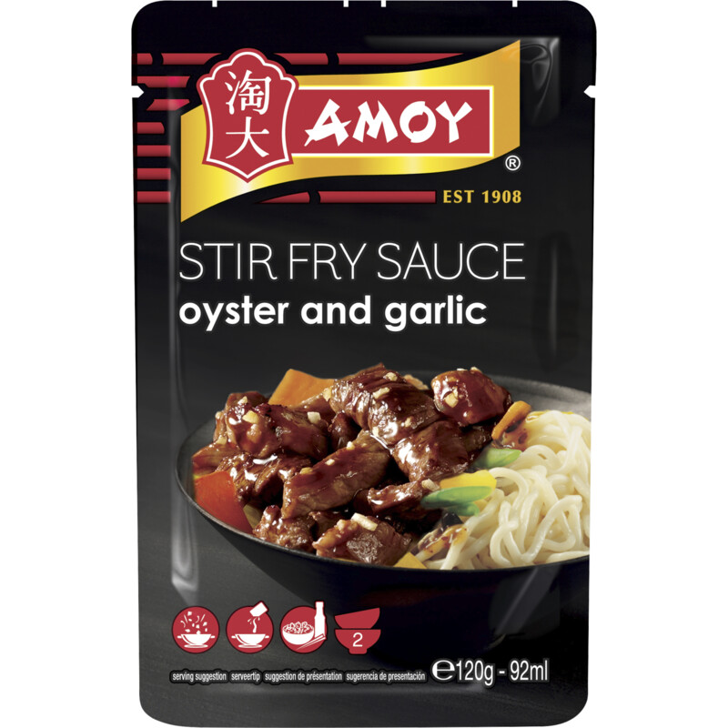 Een afbeelding van Amoy Stir fry sauce oyster-garlic
