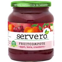 Afbeelding van Servero Fruitcompote appel kers cranberry