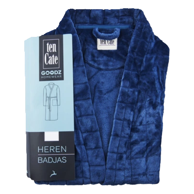pdp-image-Ten Cate Heren badjas blauw M