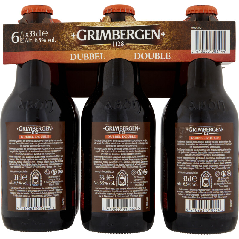 Een afbeelding van Grimbergen Dubbel bel
