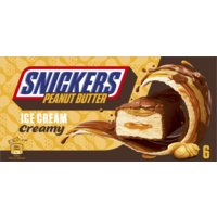 Een afbeelding van Snickers Creamy ice bar
