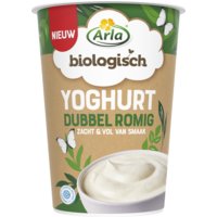 Een afbeelding van Arla Biologisch dubbel romig naturel yoghurt