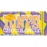 Tony's Chocolonely Wit framboos biscuit discodip