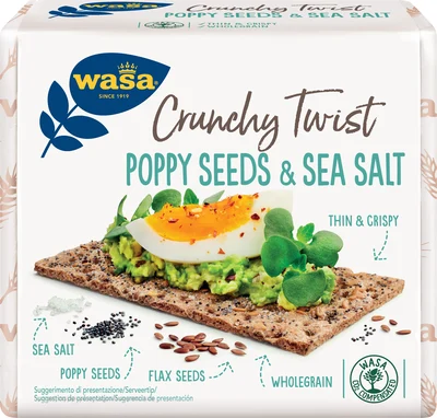 pdp-image-Wasa Crunchy twist poppy seeds & sea salt