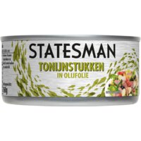 Een afbeelding van Statesman Tonijn stukken in olijfolie