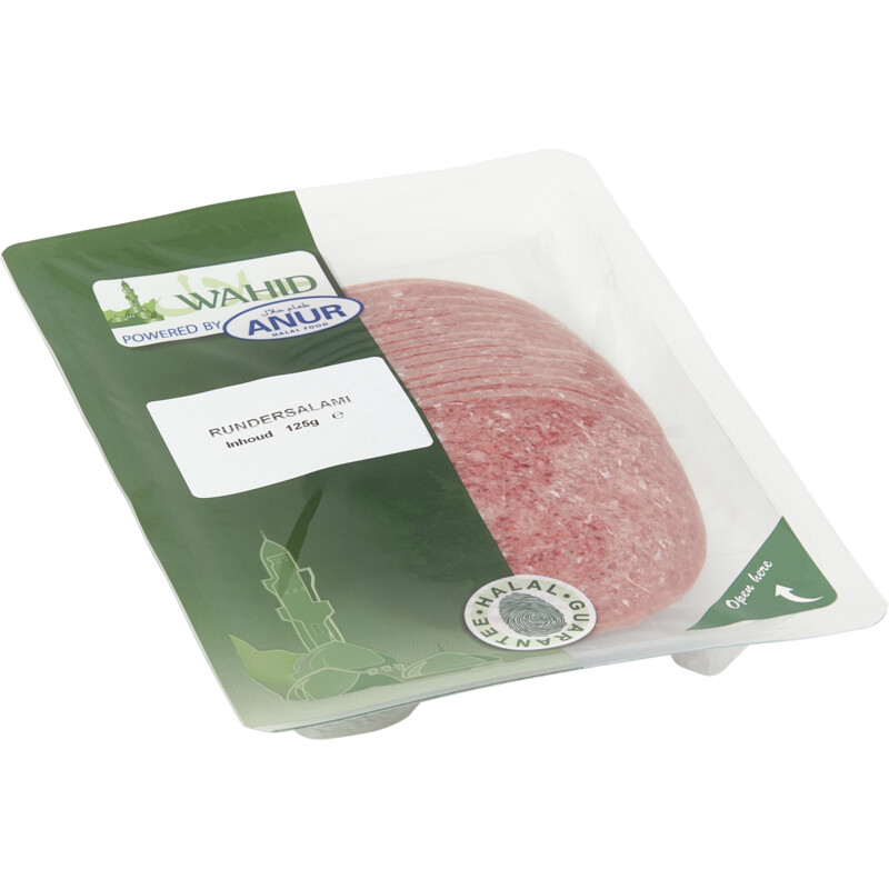 Een afbeelding van Wahid rundersalami 125g