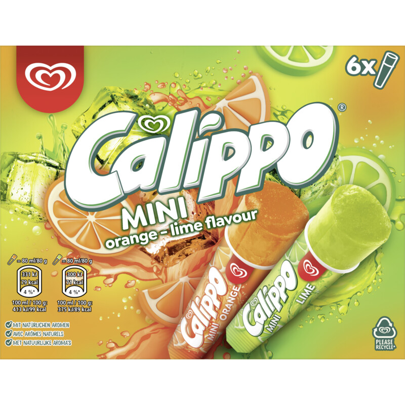 Calippo Erdbeeren _ Langnese mini Calippo Erdbeer Tropical 80 ml – QCUJPI