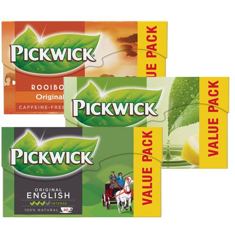 Een afbeelding van Pickwick Thee voordeelverpakking pakket