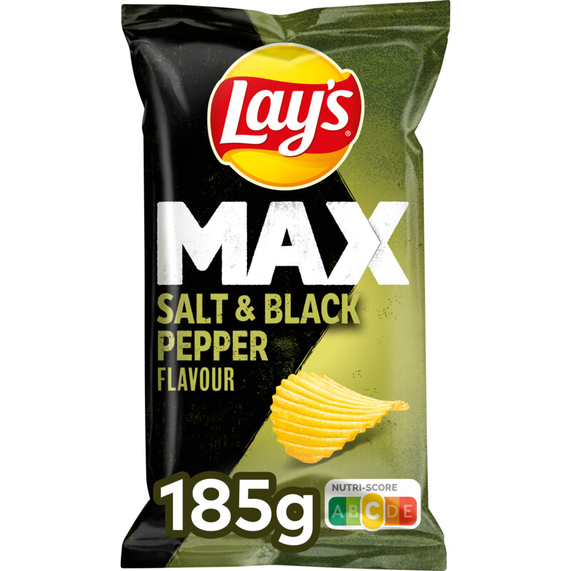 Een afbeelding van Lay's Max salt & black pepper