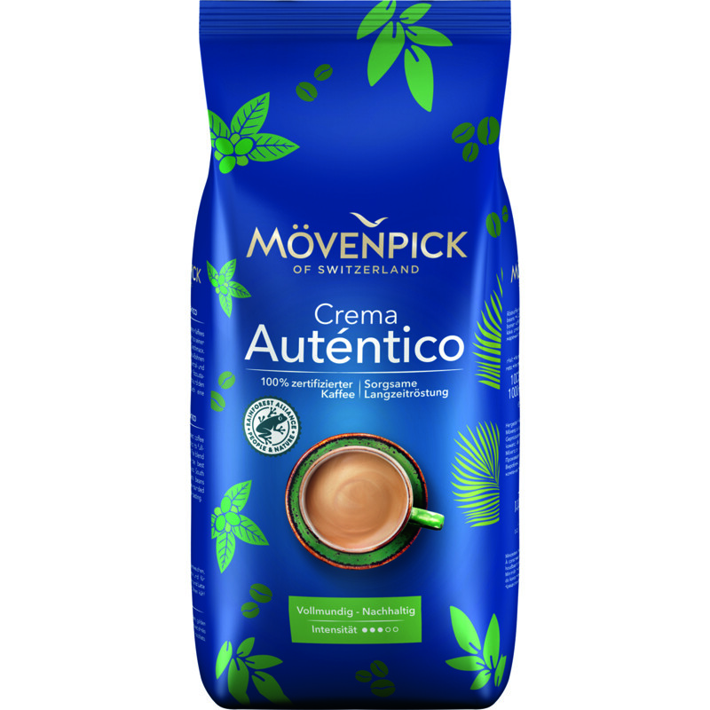 Een afbeelding van Mövenpick El autentico caffé crema bohnen