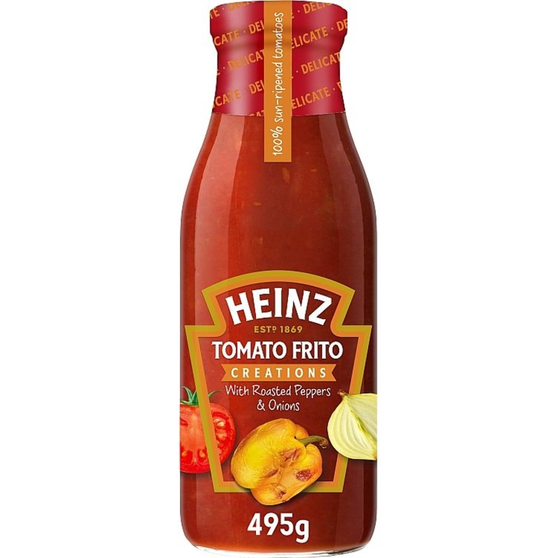 Een afbeelding van Heinz Tomato frito geroosterde paprika & uien