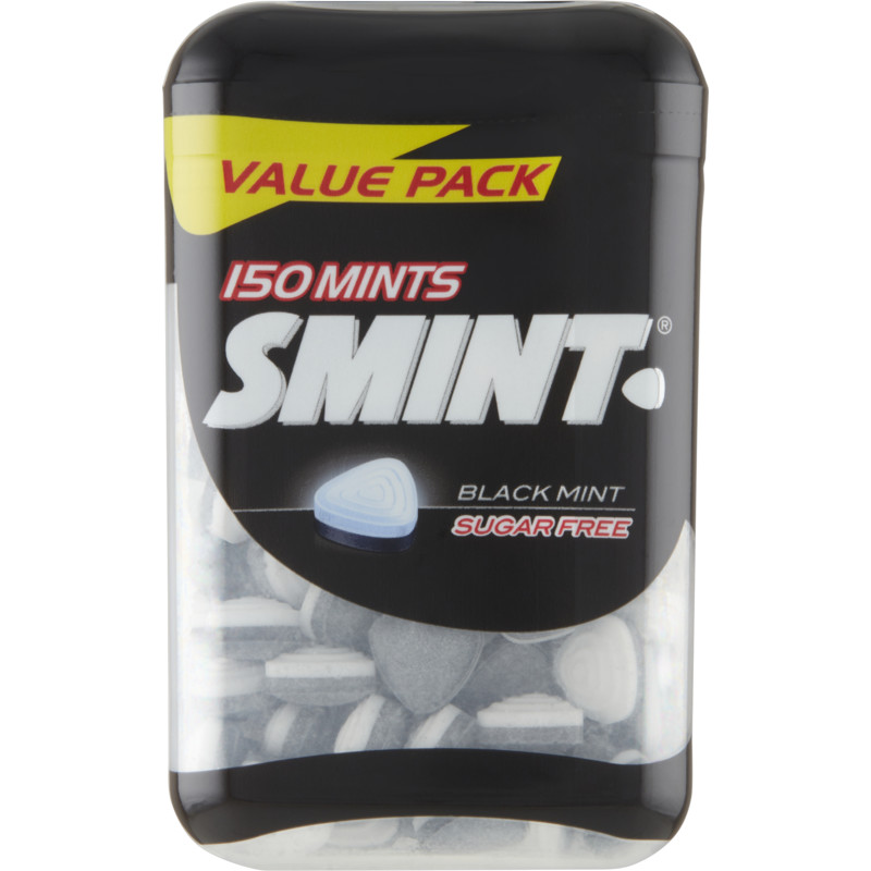Een afbeelding van Smint Black mint sugarfree value pack