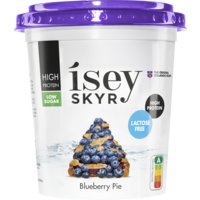 Een afbeelding van Isey Skyr blueberry pie