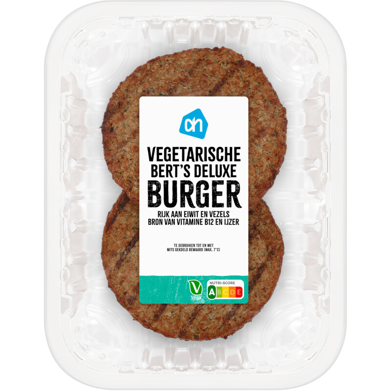 Een afbeelding van AH Vegetarische burger deluxe