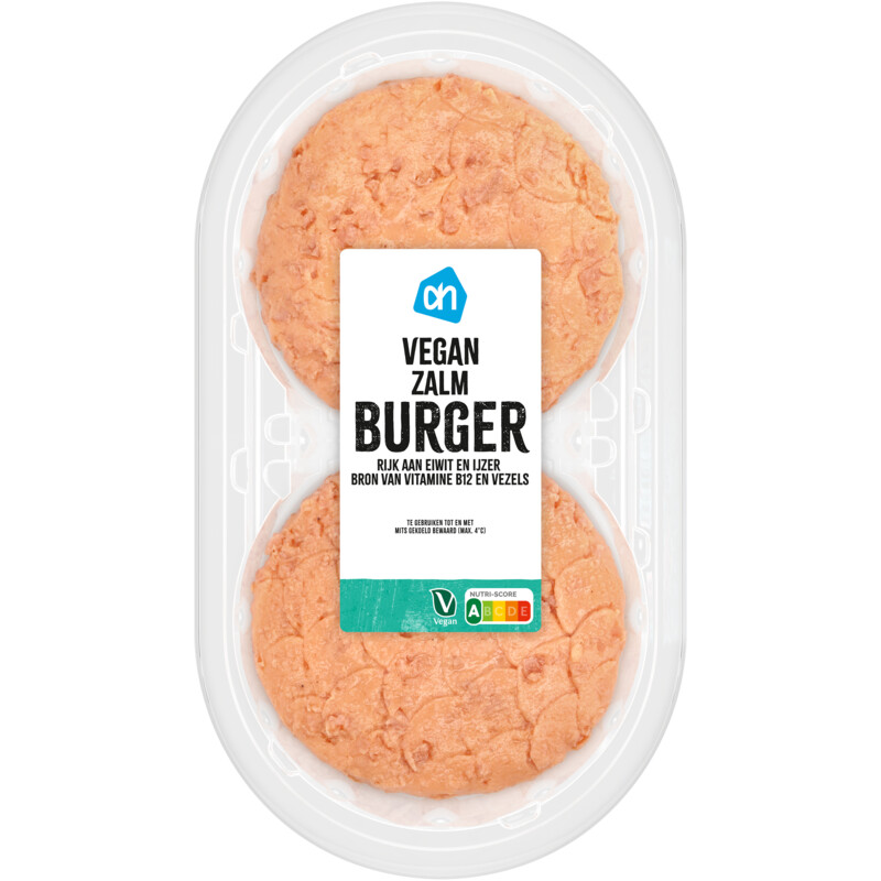 Een afbeelding van AH Vegan zalmburger