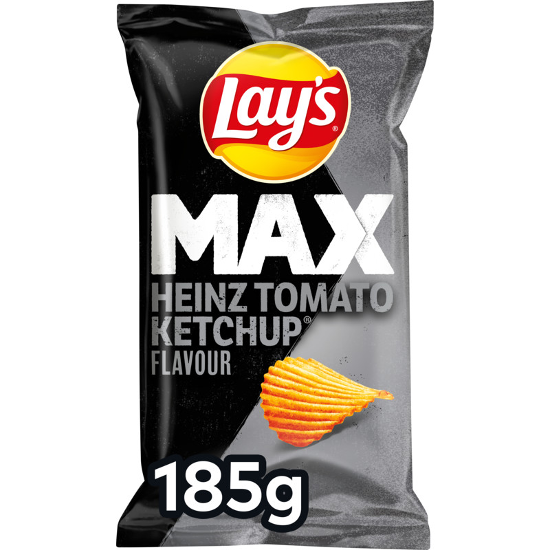 Een afbeelding van Lay's Max heinz tomato ketchup flavour