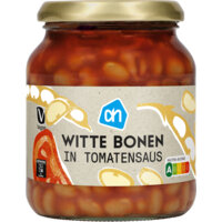 Witte bonen in tomatensaus