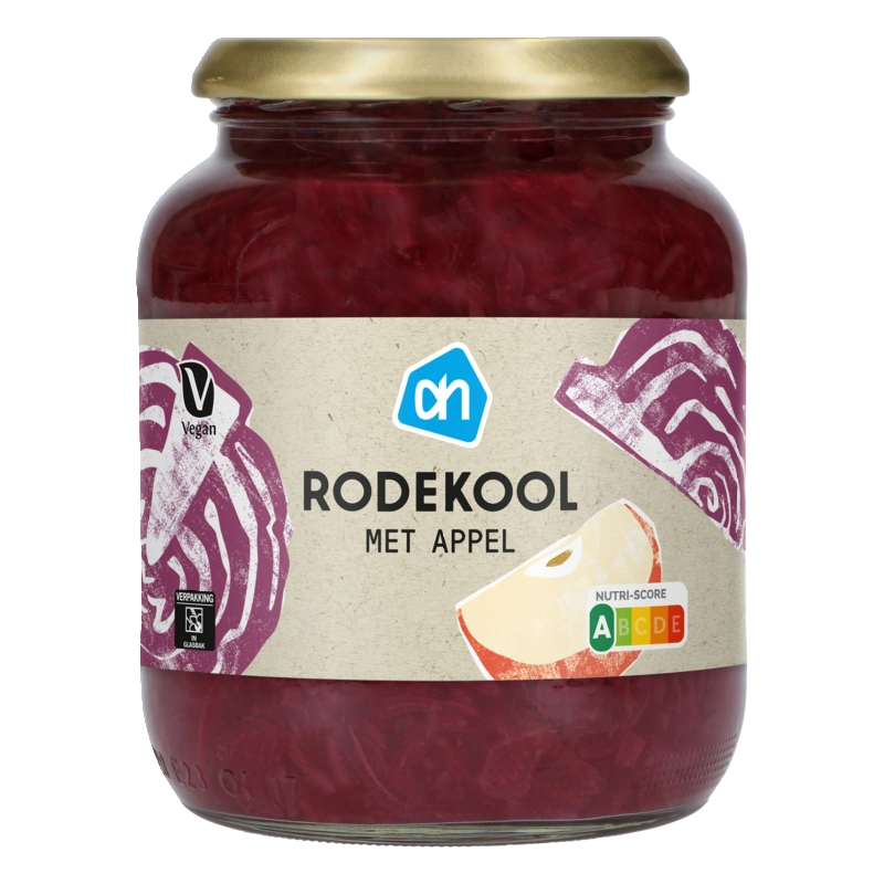 Rode kool met appel