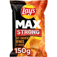 Een afbeelding van Lay's Max strong hot chicken wings