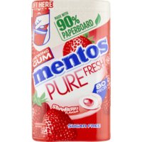 Een afbeelding van Mentos Gum Pure fresh strawberry