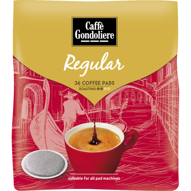 Een afbeelding van Caffè Gondoliere Regular coffee pads
